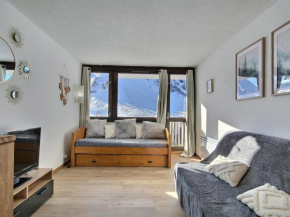 Studio cosy sud avec balcon, proche des pistes, Plagne - FR-1-455-263